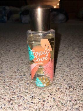 PINK Victoria's Secret Tropic Cool Body Mist - Fresh Fig and Pastel Palms